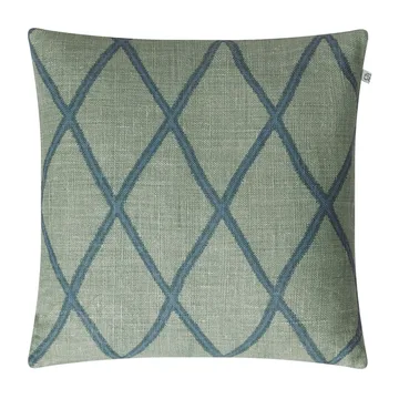 Housse de coussin Ikat Orissa 50 x 50 cm - Aqua-heaven blue - Chhatwal & Jonsson