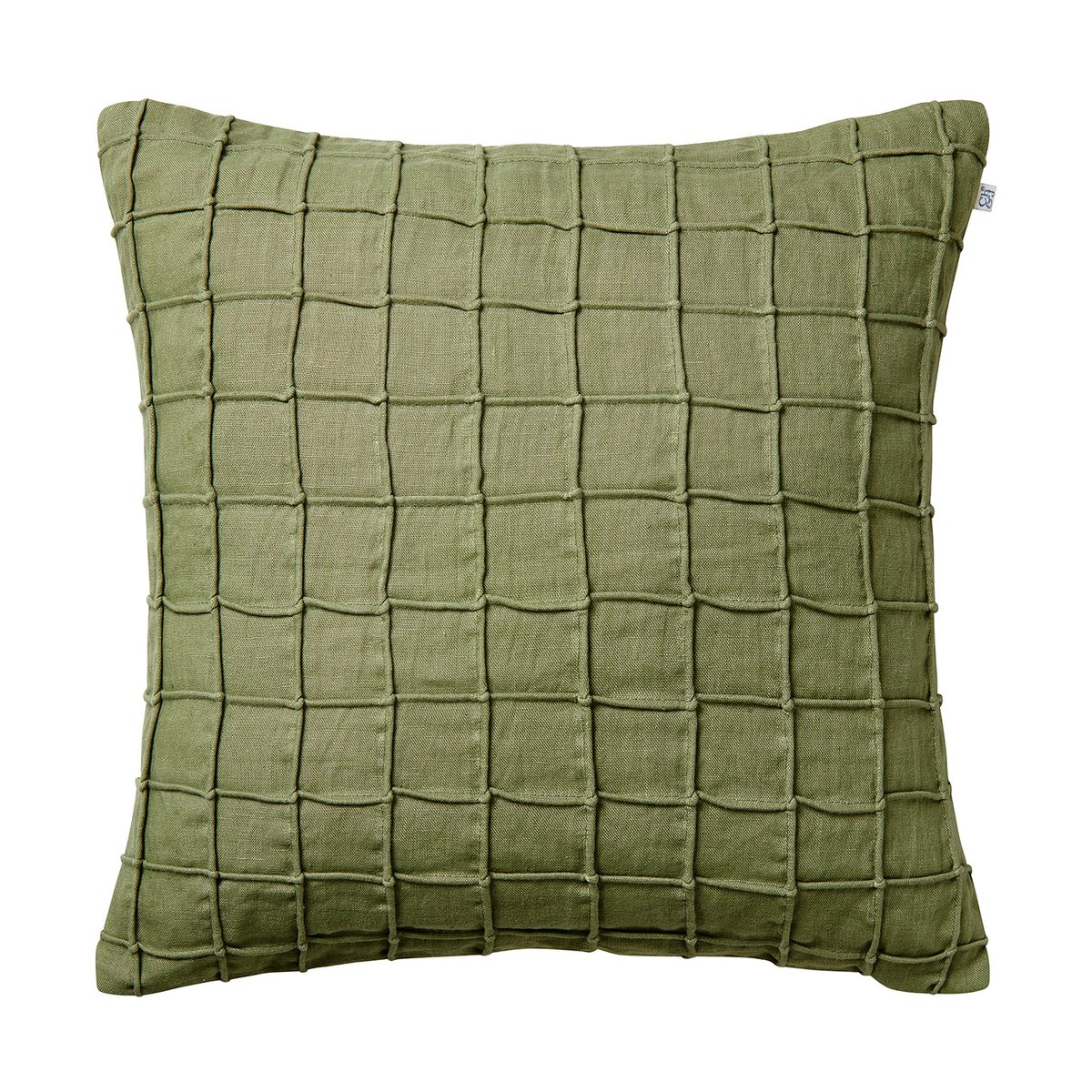 Chhatwal & Jonsson Housse de coussin Jammu 50x50 cm Cactus Green