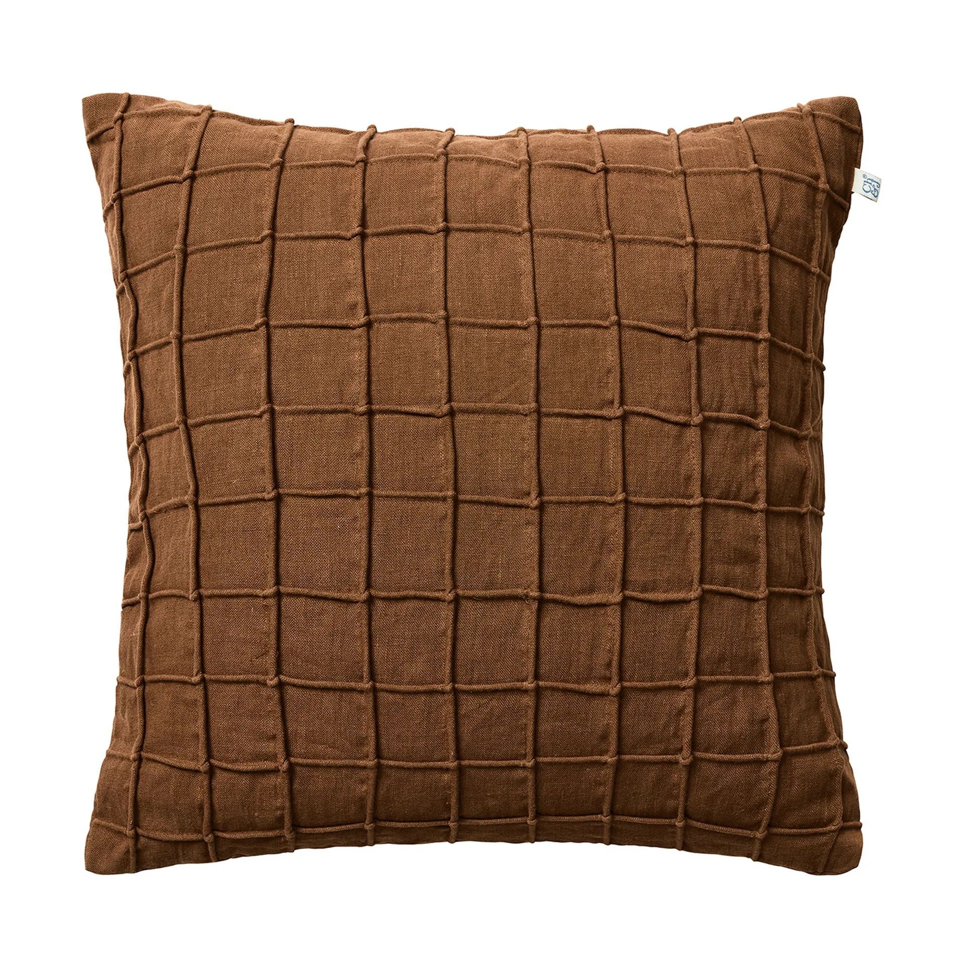 Housse de coussin Jammu 50x50 cm, Cognac Chhatwal & Jonsson