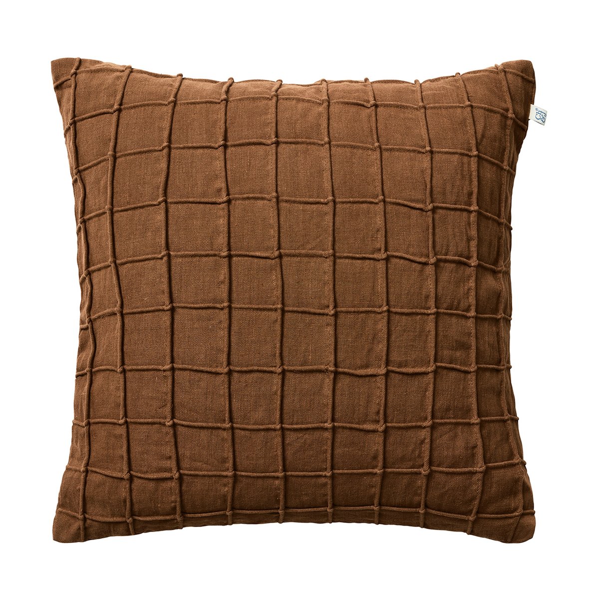 Chhatwal & Jonsson Housse de coussin Jammu 50x50 cm Cognac