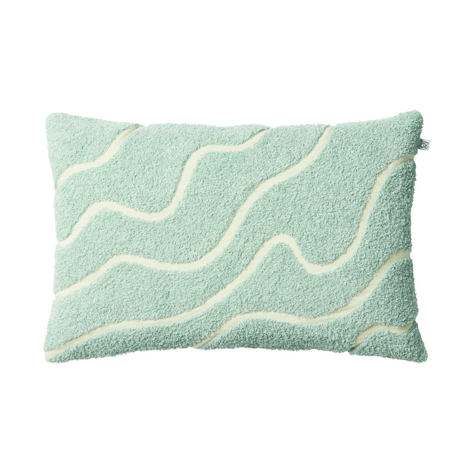 Chhatwal & Jonsson Housse de coussin Kashi 40x60 cm Aqua