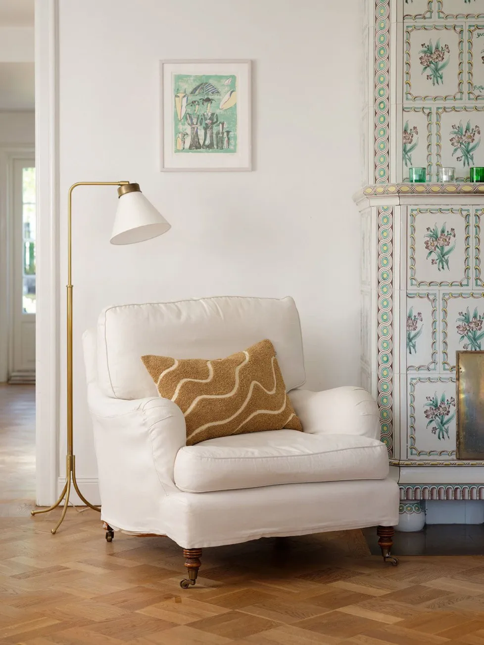 Housse de coussin Kashi 40x60 cm, Sand Chhatwal & Jonsson