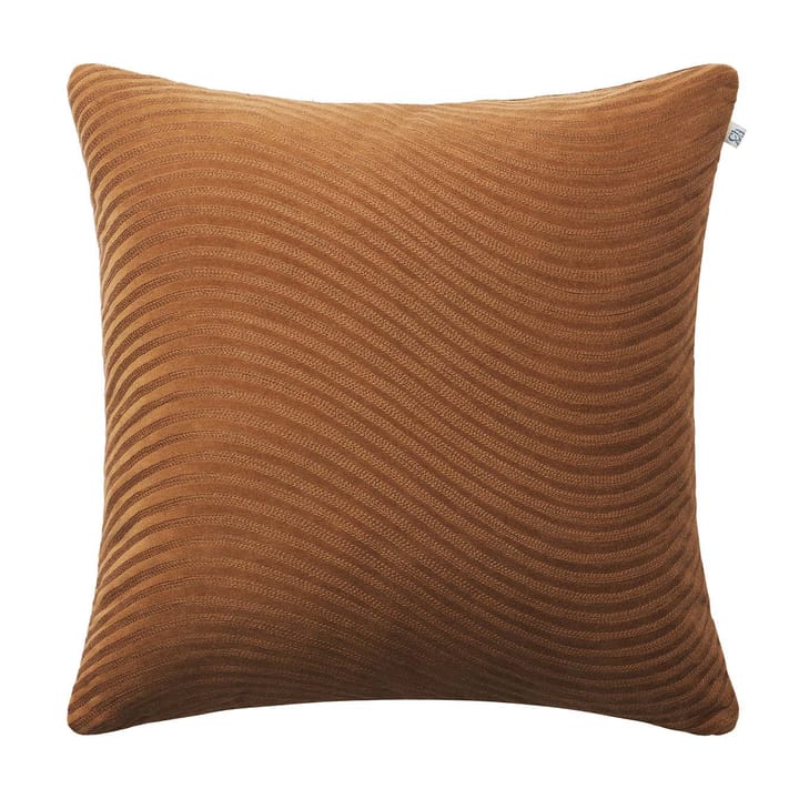 Housse de coussin Kunal 50x50 cm - Cognac - Chhatwal & Jonsson