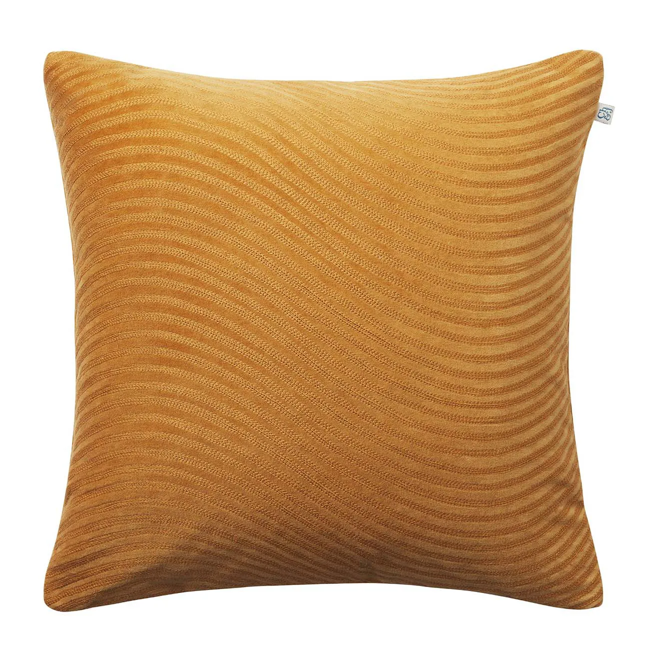 Housse de coussin Kunal 50x50 cm, Jaune masala Chhatwal & Jonsson