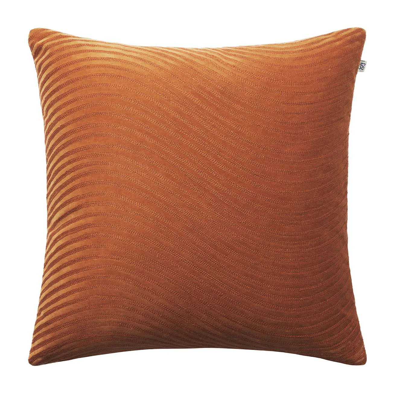 Housse de coussin Kunal 50x50 cm, Terre cuite Chhatwal & Jonsson