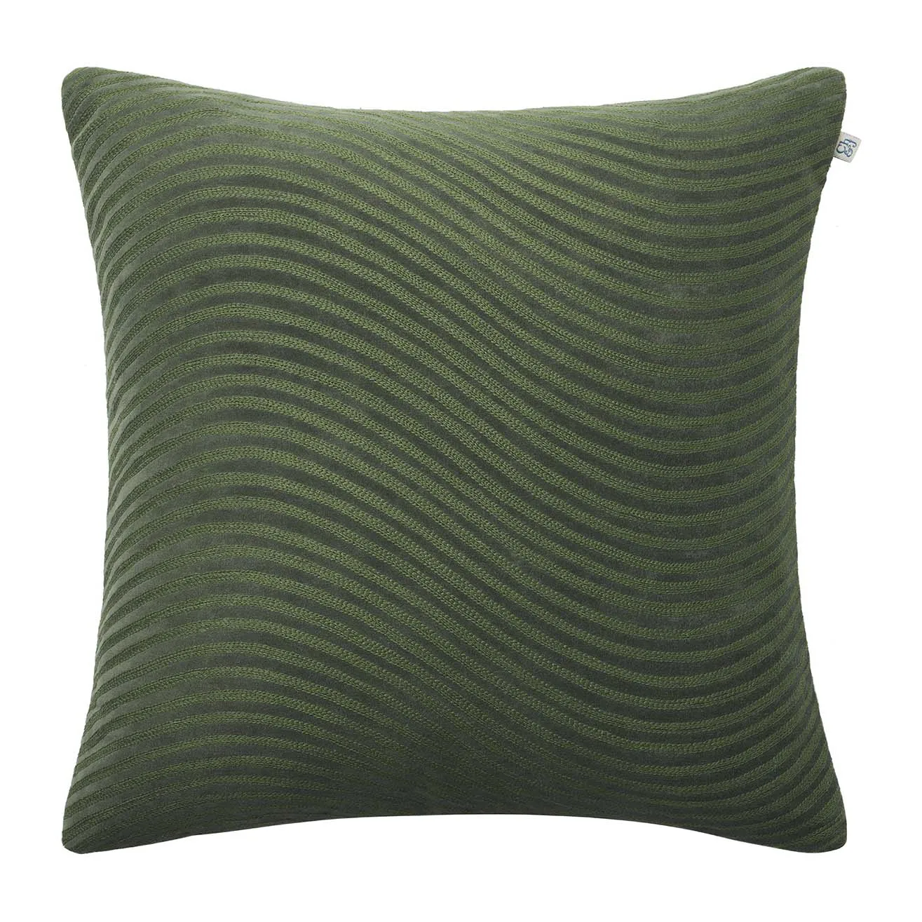 Housse de coussin Kunal 50x50 cm, Vert forêt Chhatwal & Jonsson