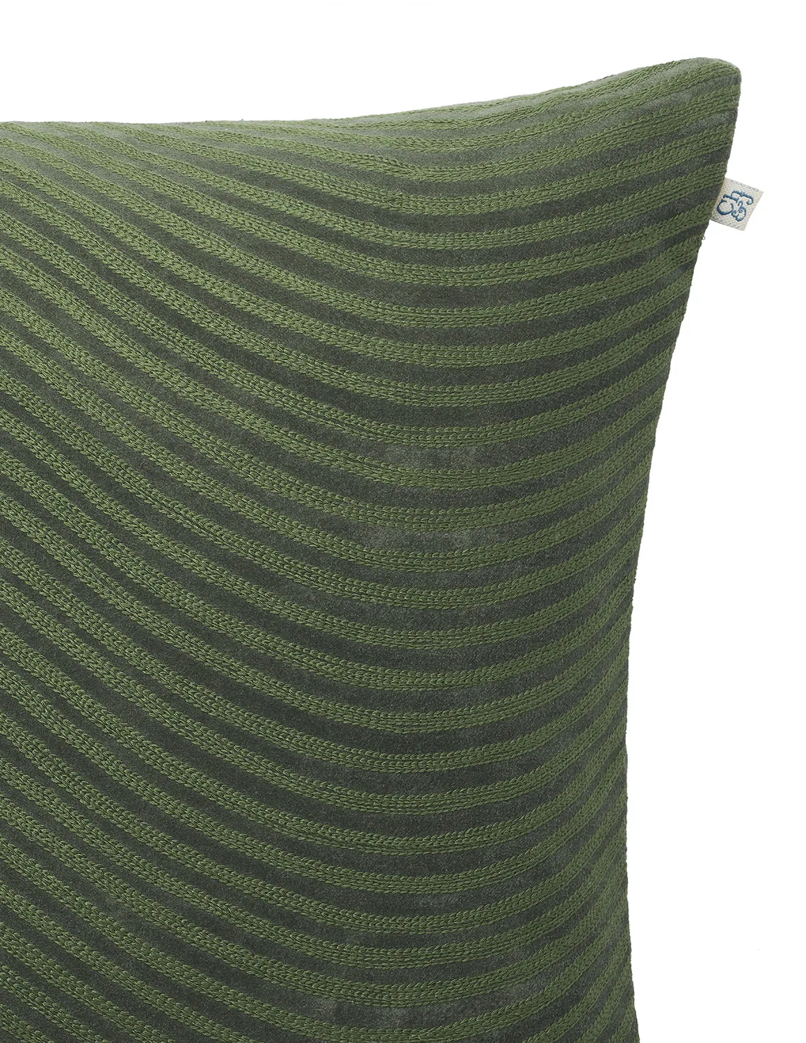 Housse de coussin Kunal 50x50 cm, Vert forêt Chhatwal & Jonsson