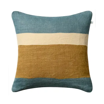 Housse de coussin Manali 50x50 cm - Heaven blue-khaki - Chhatwal & Jonsson