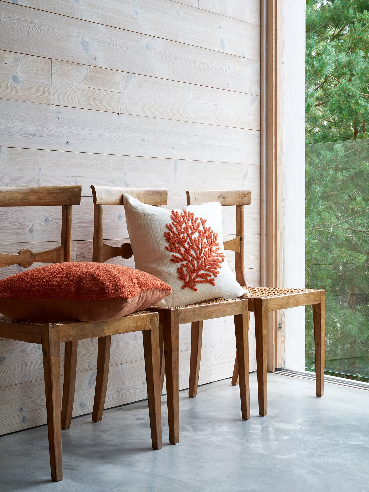 Housse de coussin Mani 50x50 cm, Apricot orange Chhatwal & Jonsson