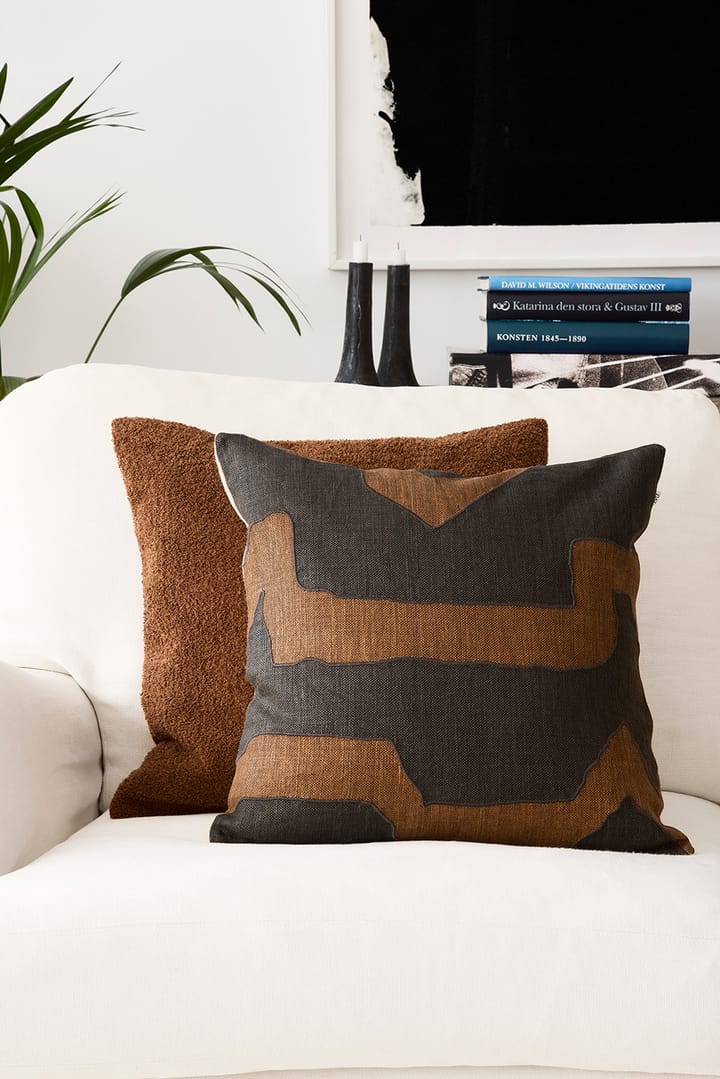 Housse de coussin Mani 50x50 cm - Cognac - Chhatwal & Jonsson