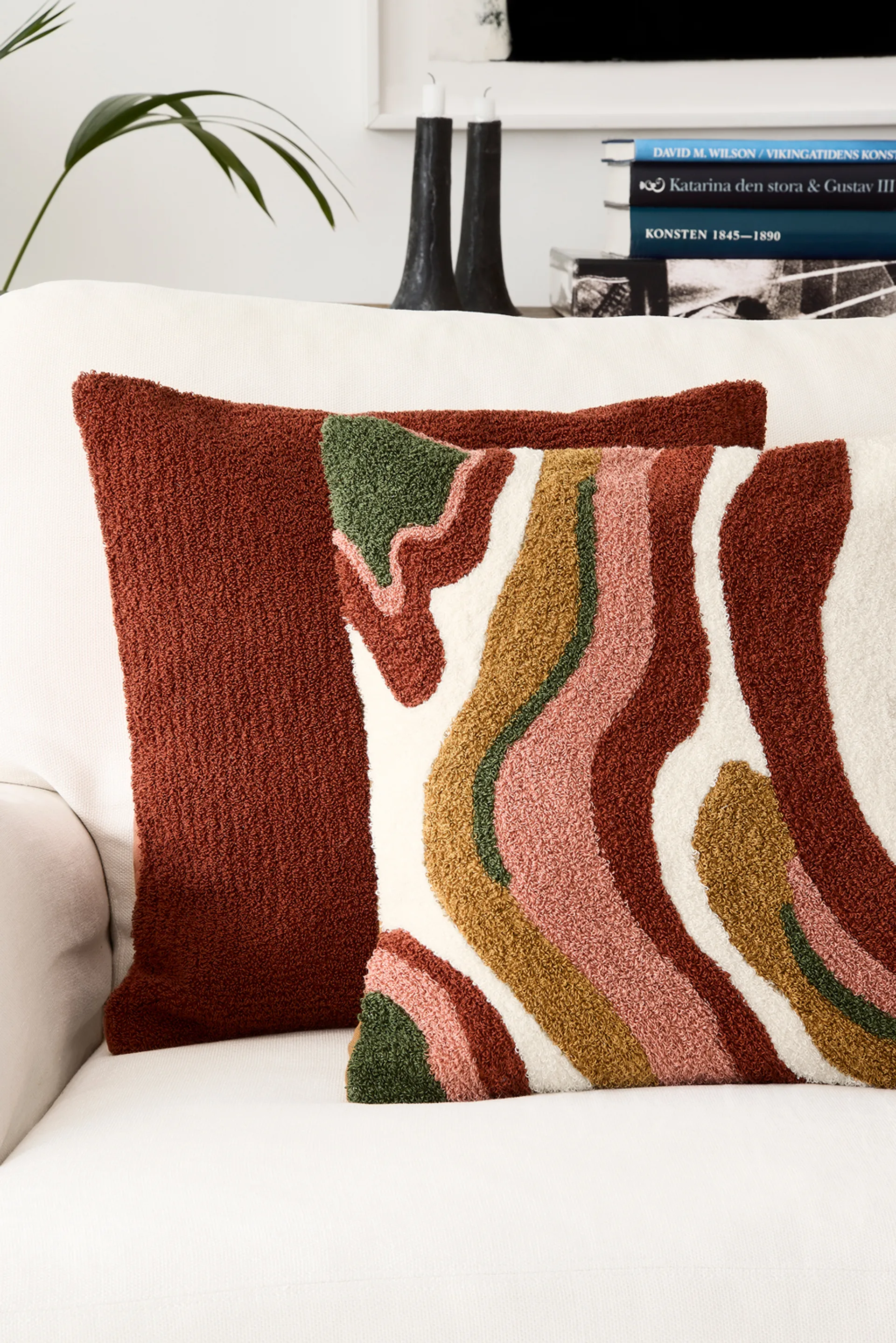 Housse de coussin Mani 50x50 cm, Terracotta Chhatwal & Jonsson