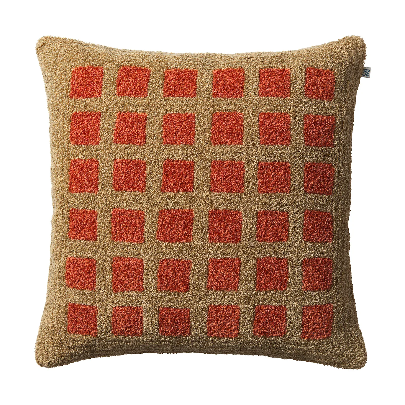 Housse de coussin Mohan 50x50 cm, Sand apricot-apricot orange Chhatwal & Jonsson