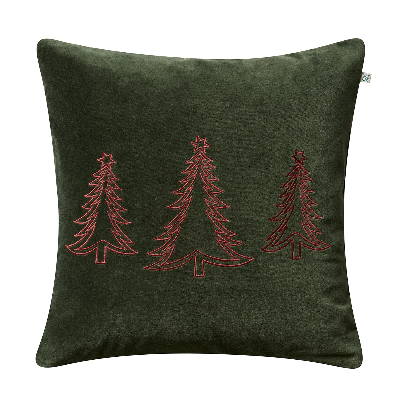 Housse de coussin Pine Tree 50x50 cm, Forest green Chhatwal & Jonsson