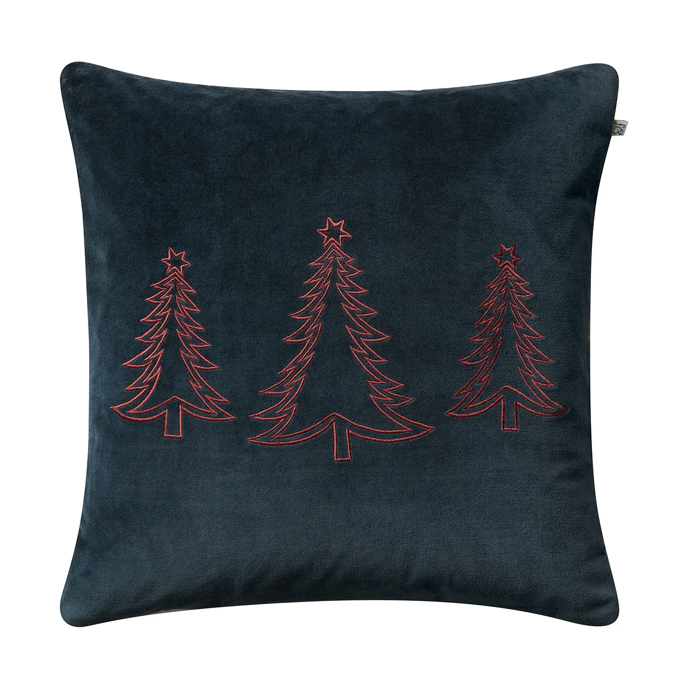 Housse de coussin Pine Tree 50x50 cm, Sea blue Chhatwal & Jonsson