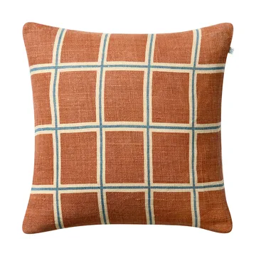 Housse de coussin Raha 50x50 cm - Apricot orange-heaven blue - Chhatwal & Jonsson
