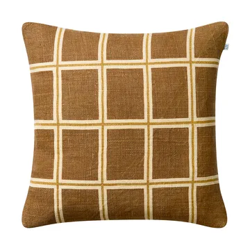 Housse de coussin Raha 50x50 cm - Taupe-masala yellow - Chhatwal & Jonsson