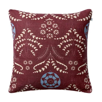 Housse de coussin Rani 50x50 cm - Ruby-dusty blue - Chhatwal & Jonsson