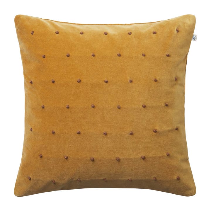 Housse de coussin Roma 50x50 cm - Jaune masala-cognac - Chhatwal & Jonsson