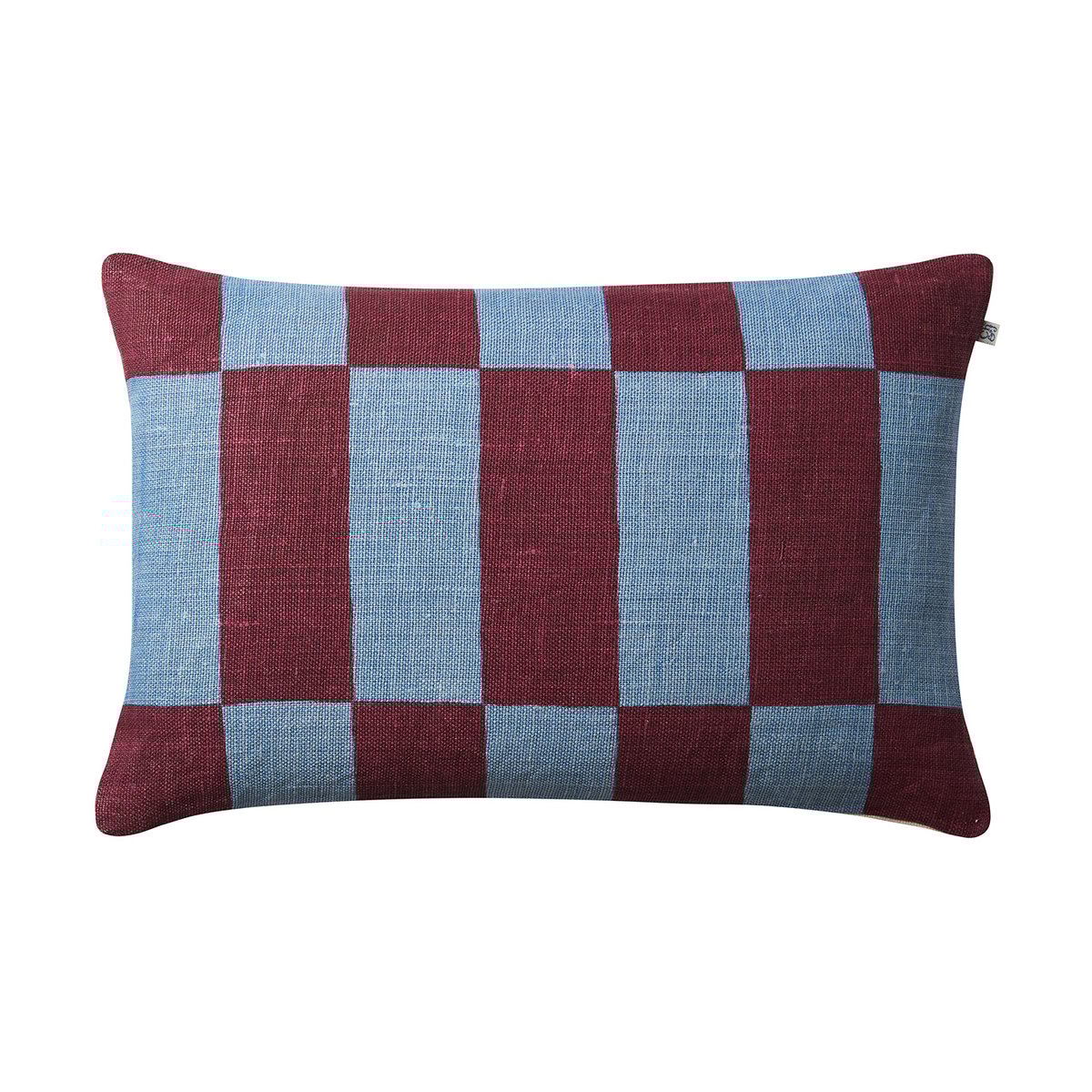 Chhatwal & Jonsson Housse de coussin Samar 40x60 cm Dusty blue-ruby