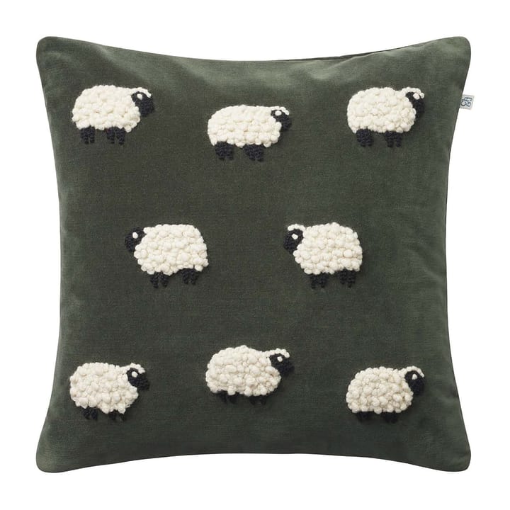 Housse de coussin Sheep 50x50 cm - Vert forêt - Chhatwal & Jonsson