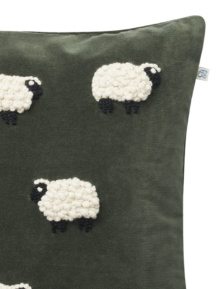 Housse de coussin Sheep 50x50 cm - Vert forêt - Chhatwal & Jonsson