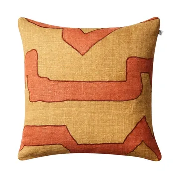 Housse de coussin Sikkim 50x50 cm - Apricot orange-khaki - Chhatwal & Jonsson