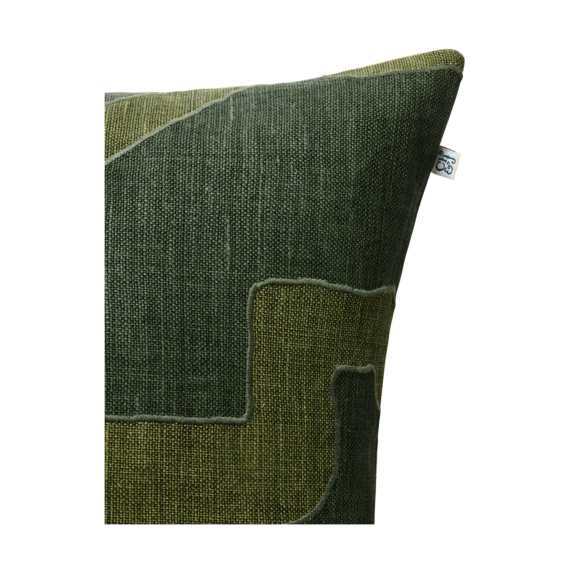 Housse de coussin Sikkim 50x50 cm, Forest Green-Green Chhatwal & Jonsson