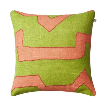 Housse de coussin Sikkim 50x50 cm - Rose-lime - Chhatwal & Jonsson