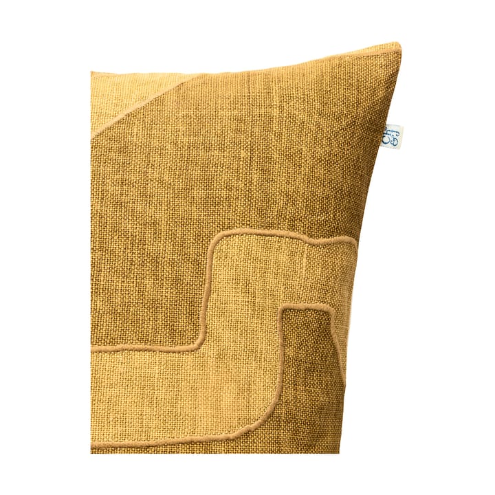 Housse de coussin Sikkim 50x50 cm - Spicy Yellow-Masala Yellow - Chhatwal & Jonsson