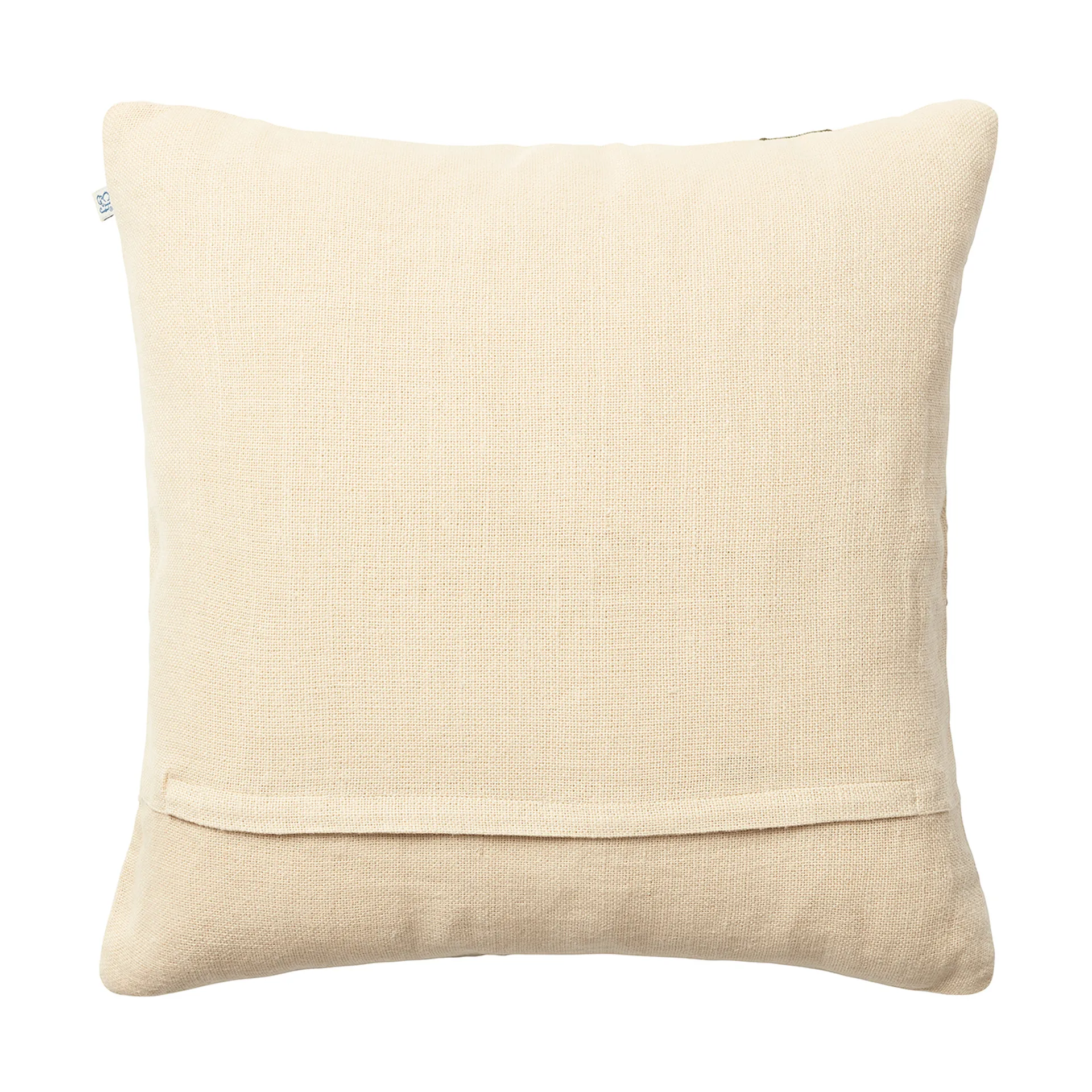 Housse de coussin Sikkim 50x50 cm, Taupe-Dark Brown Chhatwal & Jonsson