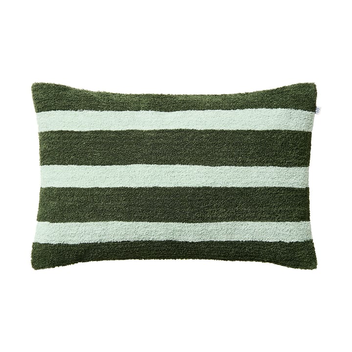 Housse de coussin Stripe linen boucle 40x60 cm - Cactus green-aqua - Chhatwal & Jonsson