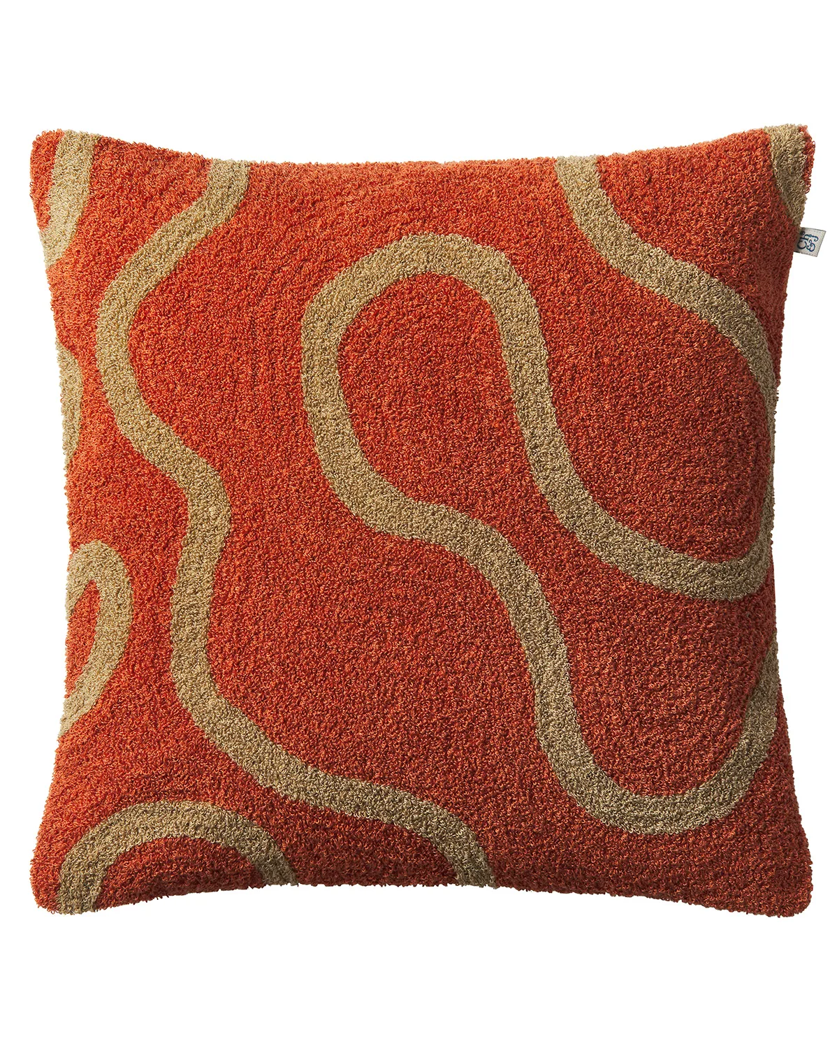 Housse de coussin Swati 50x50 cm, Apricot orange-sand Chhatwal & Jonsson