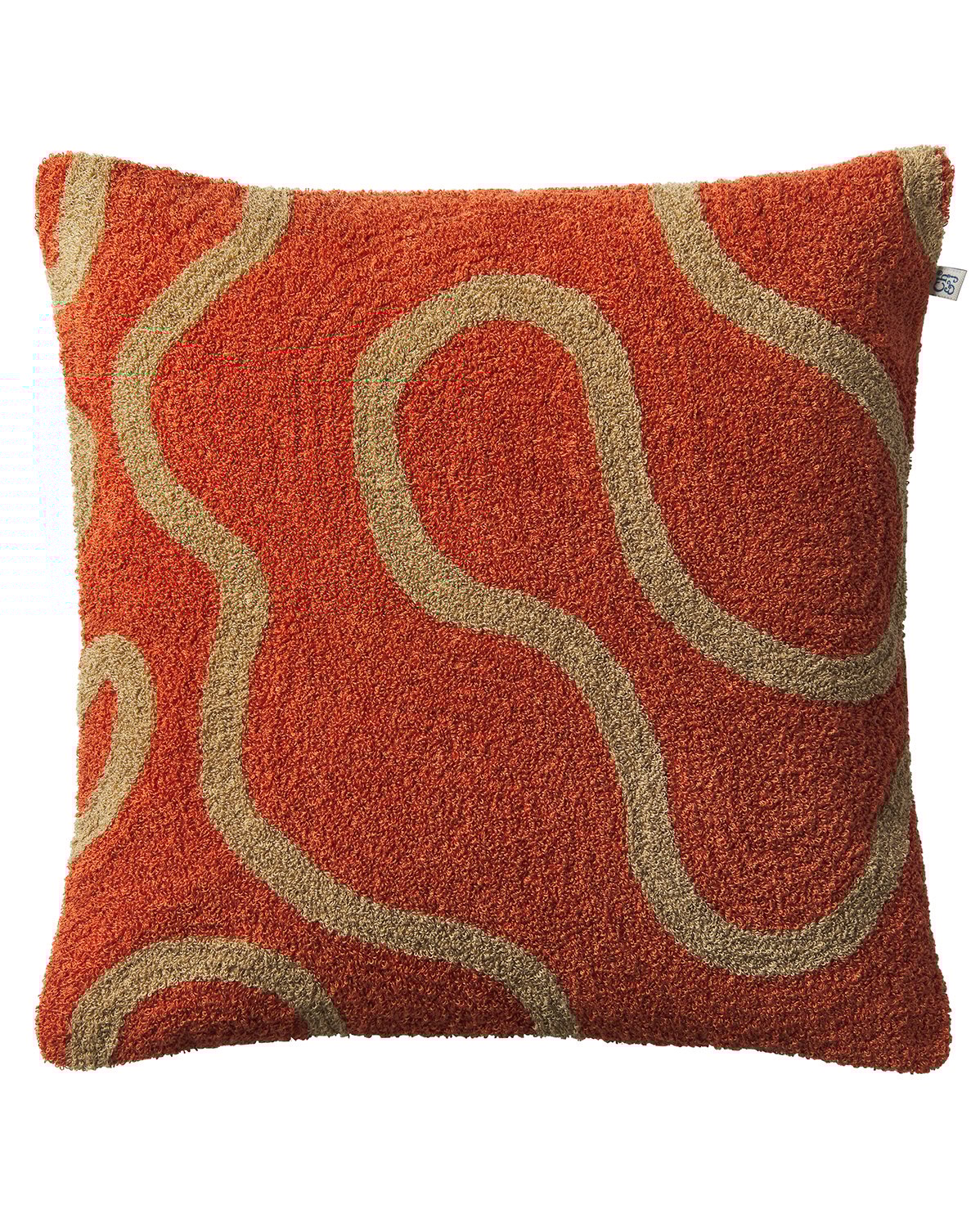 Chhatwal & Jonsson Housse de coussin Swati 50x50 cm Apricot orange-sand