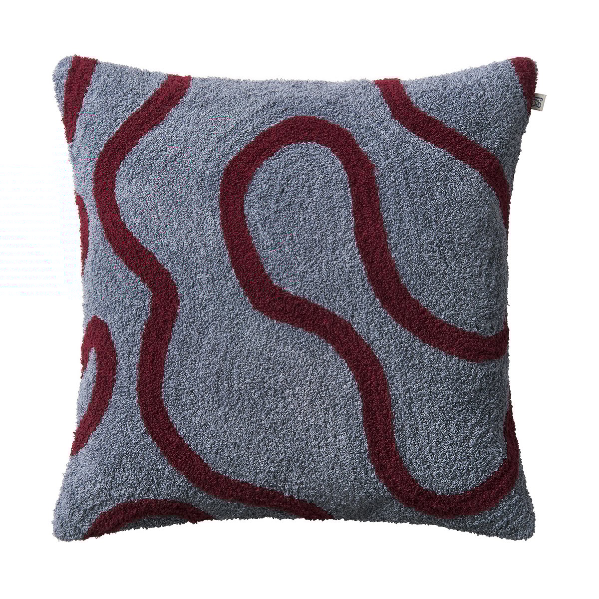 Chhatwal & Jonsson Housse de coussin Swati 50x50 cm Dusty blue-ruby