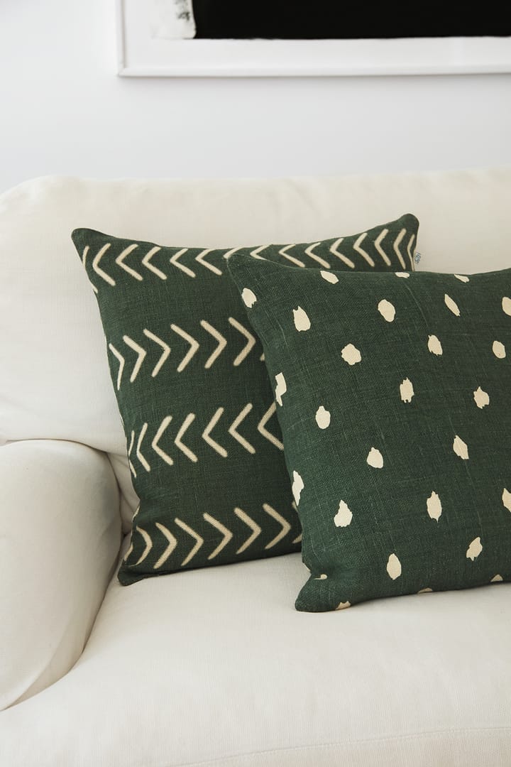 Housse de coussin Tara 50x50 cm - Vert - Chhatwal & Jonsson