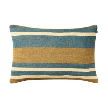 Housse de coussin Vera - Khaki-Heaven Blue, 40x60 cm - Chhatwal & Jonsson