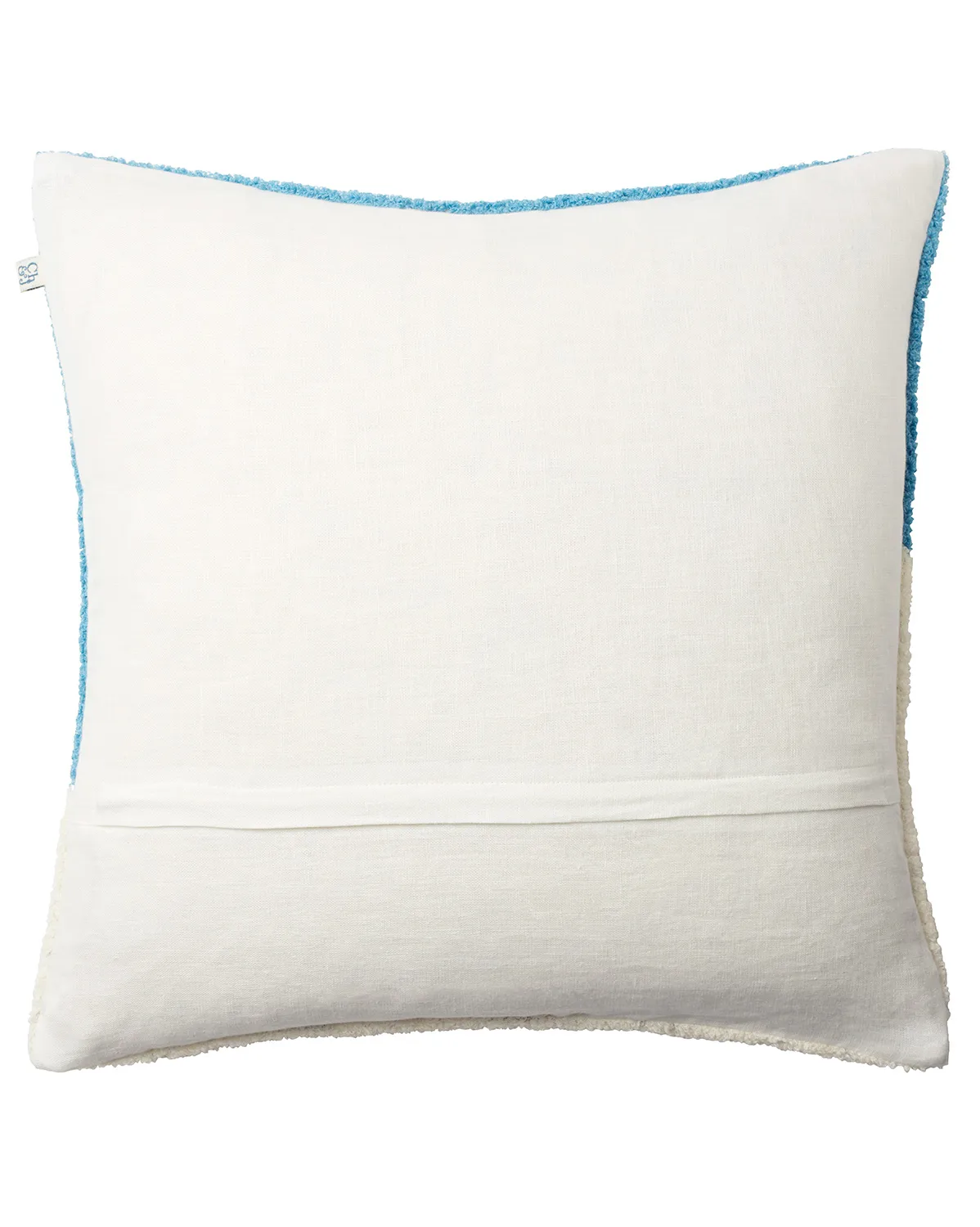Housse de coussin Yogi 50x50 cm, Heaven blue-off white Chhatwal & Jonsson