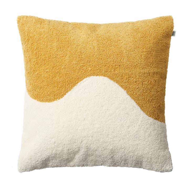 Housse de coussin Yogi 50x50 cm - Spicy yellow-off white - Chhatwal & Jonsson