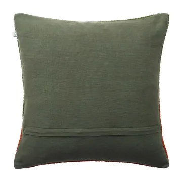 Housse de coussin Yogi 50x50 cm - Vert forêt-terre cuite - Chhatwal & Jonsson