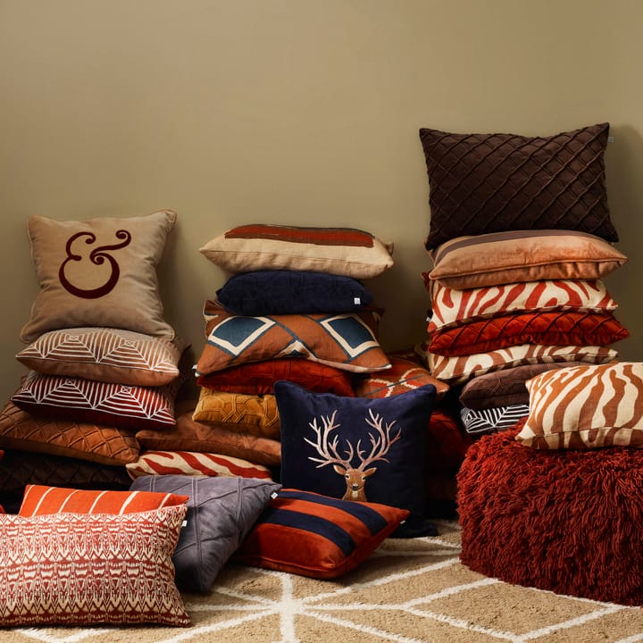 Housse de coussin Zèbre 50 x 50 cm, Taupe Chhatwal & Jonsson