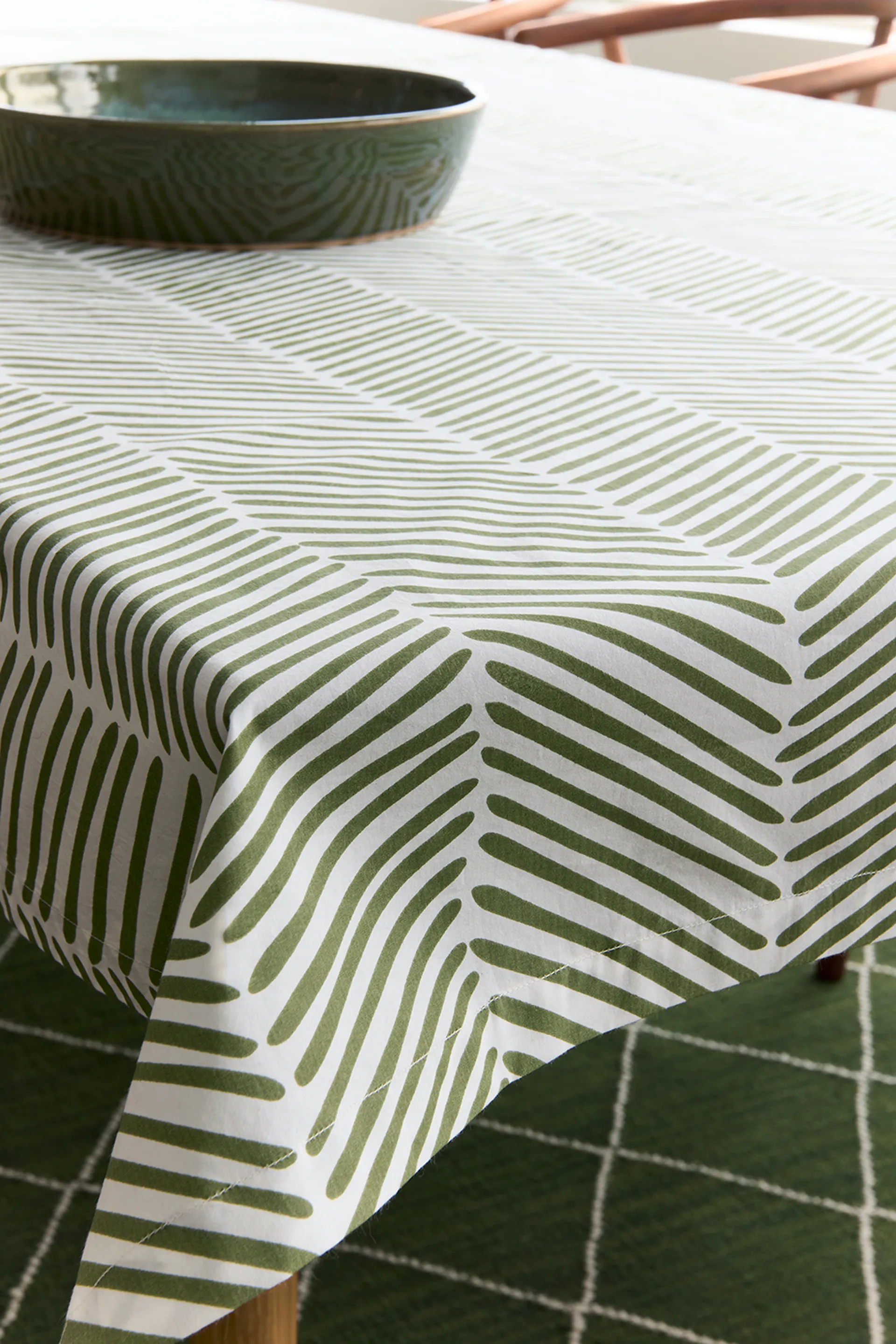 Nappe Rama 150x250 cm, Cactus green Chhatwal & Jonsson