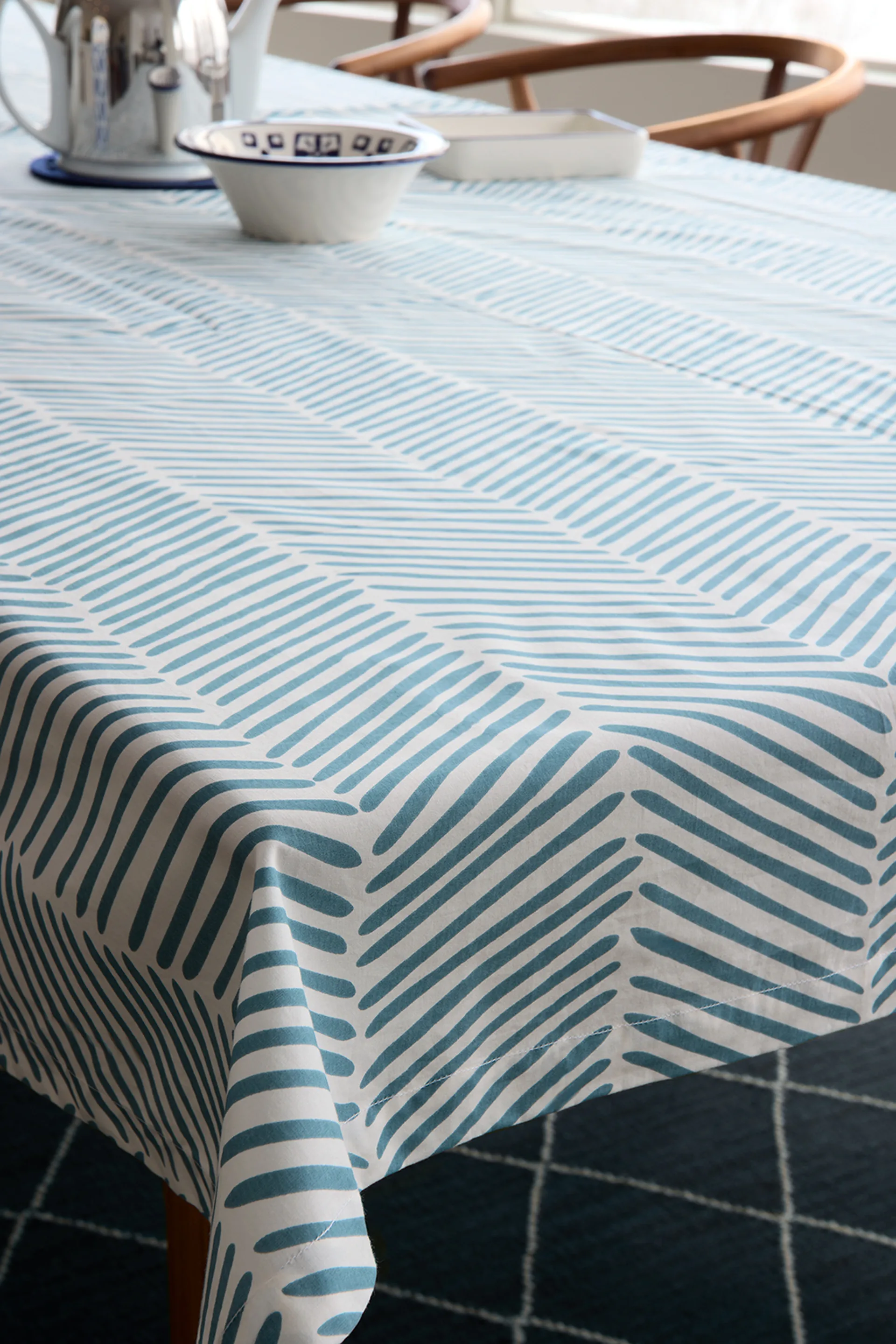 Nappe Rama 150x250 cm, Heaven blue Chhatwal & Jonsson