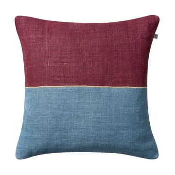Taie Amol 50x50 cm - Ruby-dusty blue - Chhatwal & Jonsson