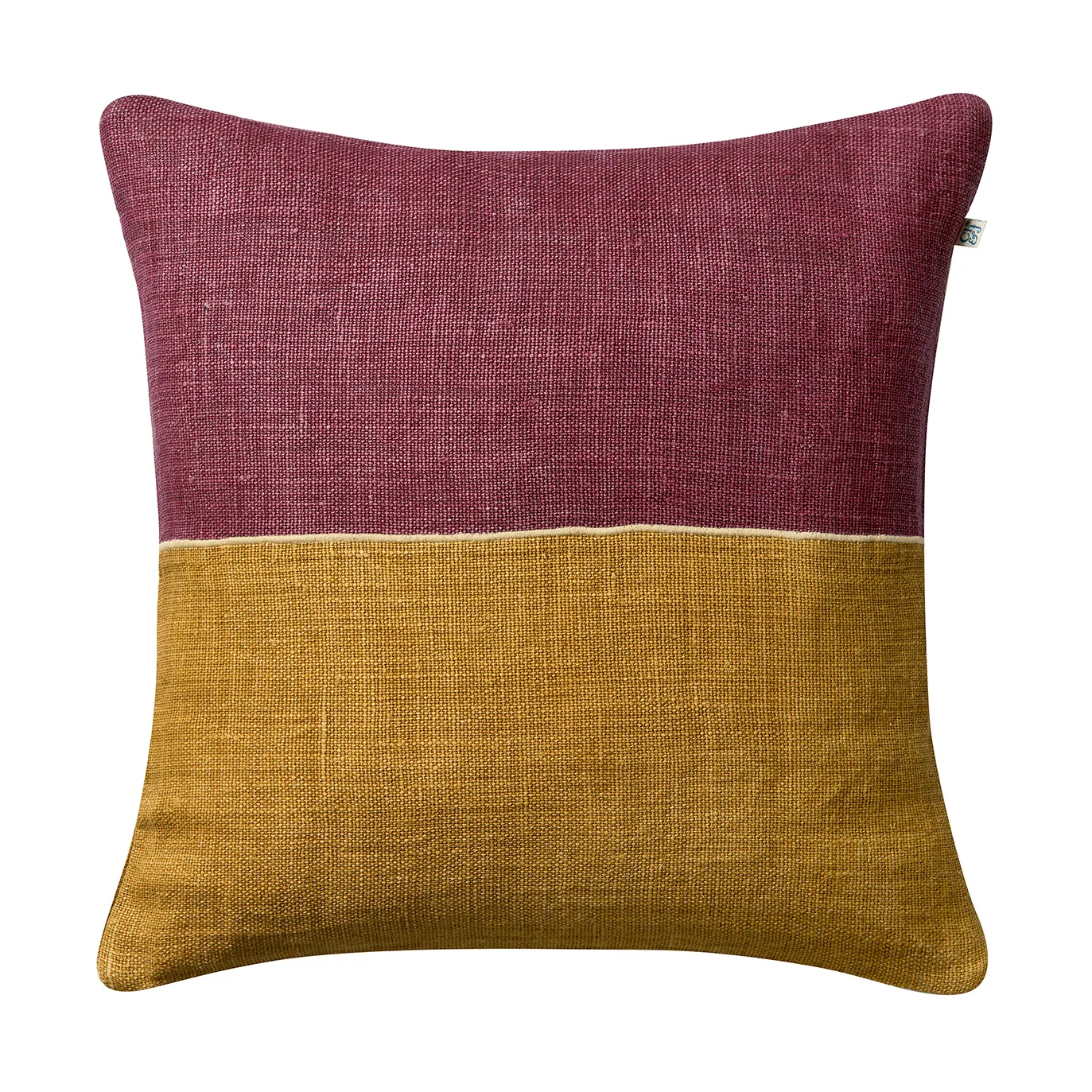 Taie Amol 50x50 cm, Ruby-masala yellow Chhatwal & Jonsson