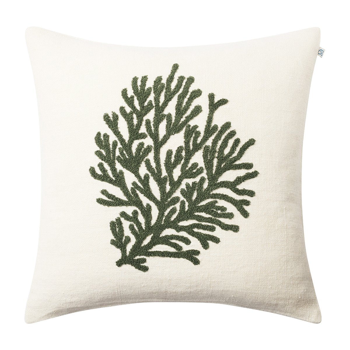 Chhatwal & Jonsson Taie d'oreiller corail 50x50 cm Cactus green