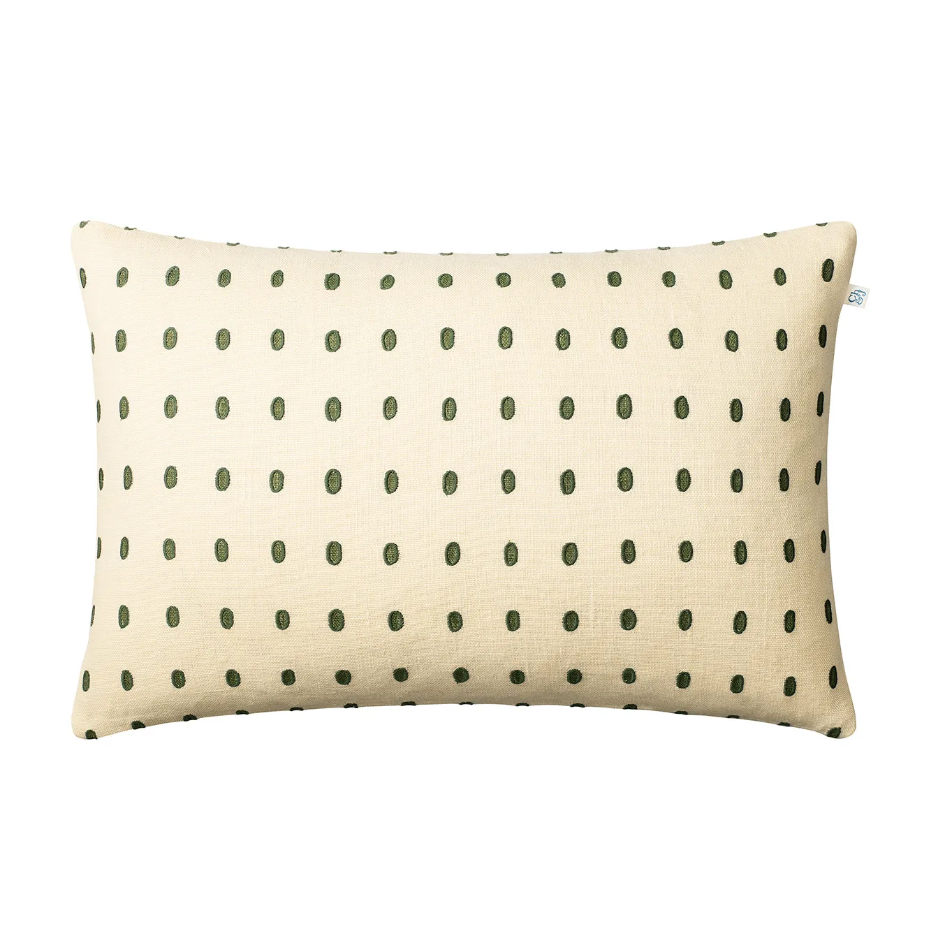 Taie Drop 40x60 cm, Beige-green-green Chhatwal & Jonsson