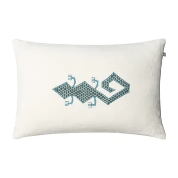 Taie Gecko 60x40 cm - Off white-heaven blue - Chhatwal & Jonsson