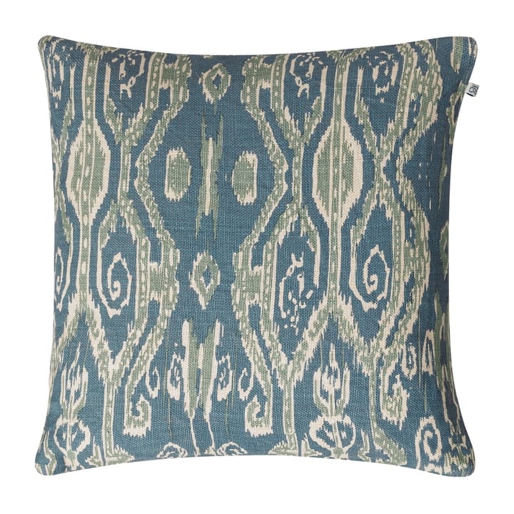 Taie Ikat Madras 50x50 cm - Heaven blue-aqua - Chhatwal & Jonsson