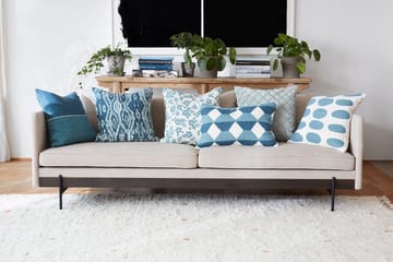 Taie Ikat Madras 50x50 cm - Palace blue-heaven blue - Chhatwal & Jonsson