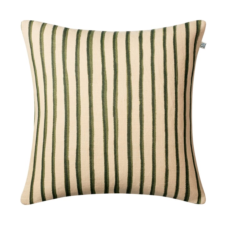 Taie Jaipur Stripe 50x50 cm - Beige-green-green - Chhatwal & Jonsson